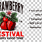 Retro Strawberry Sublimation PNG 1