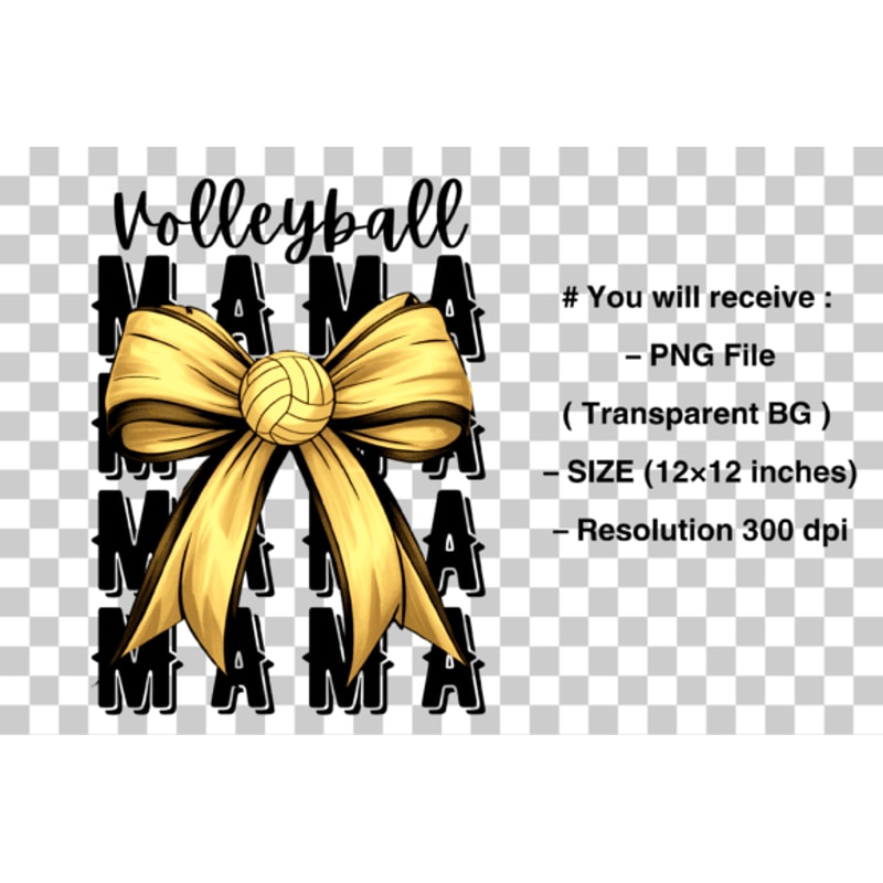 Volleyball Game Day Png 1