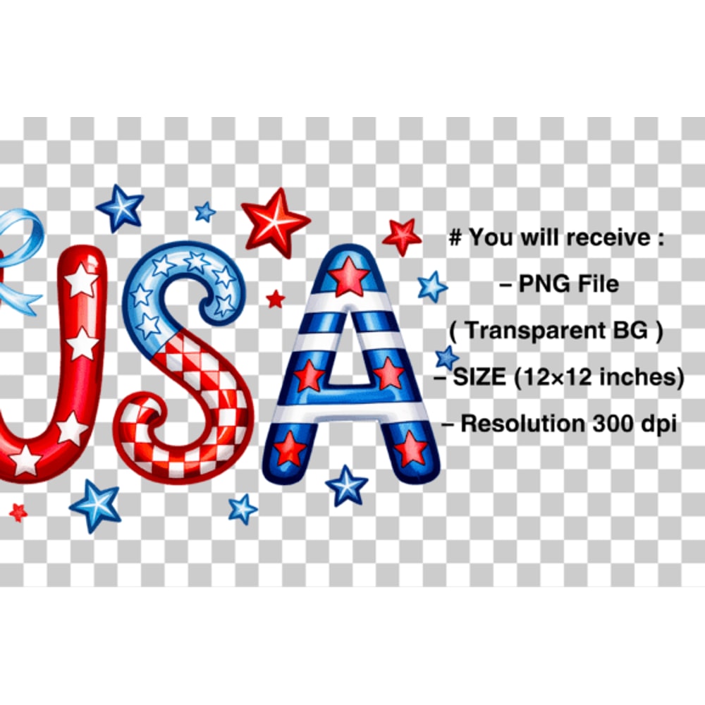 4th Of July Png Retro America Png 1