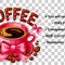 Coffee Coquette PNG Coquette Coffee PNG 1