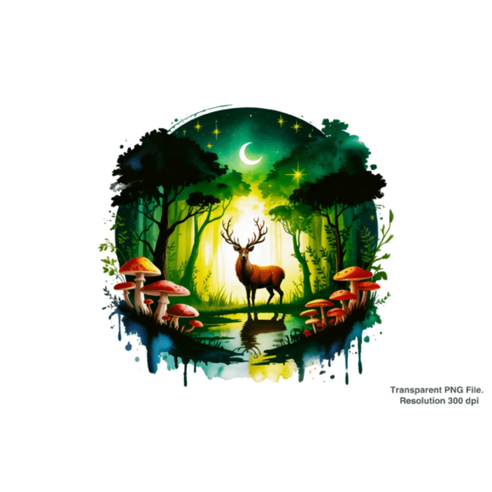Enchanting Forest PNG Mystic Forest PNG 2