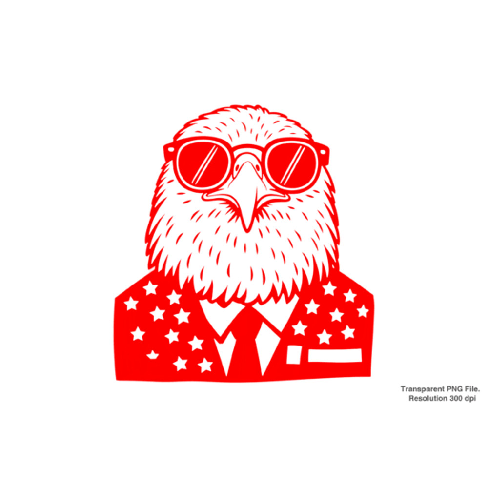 American Eagle 4th Of July PNG 2