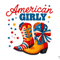 American Girly 4th Of July Coquette PNG 0