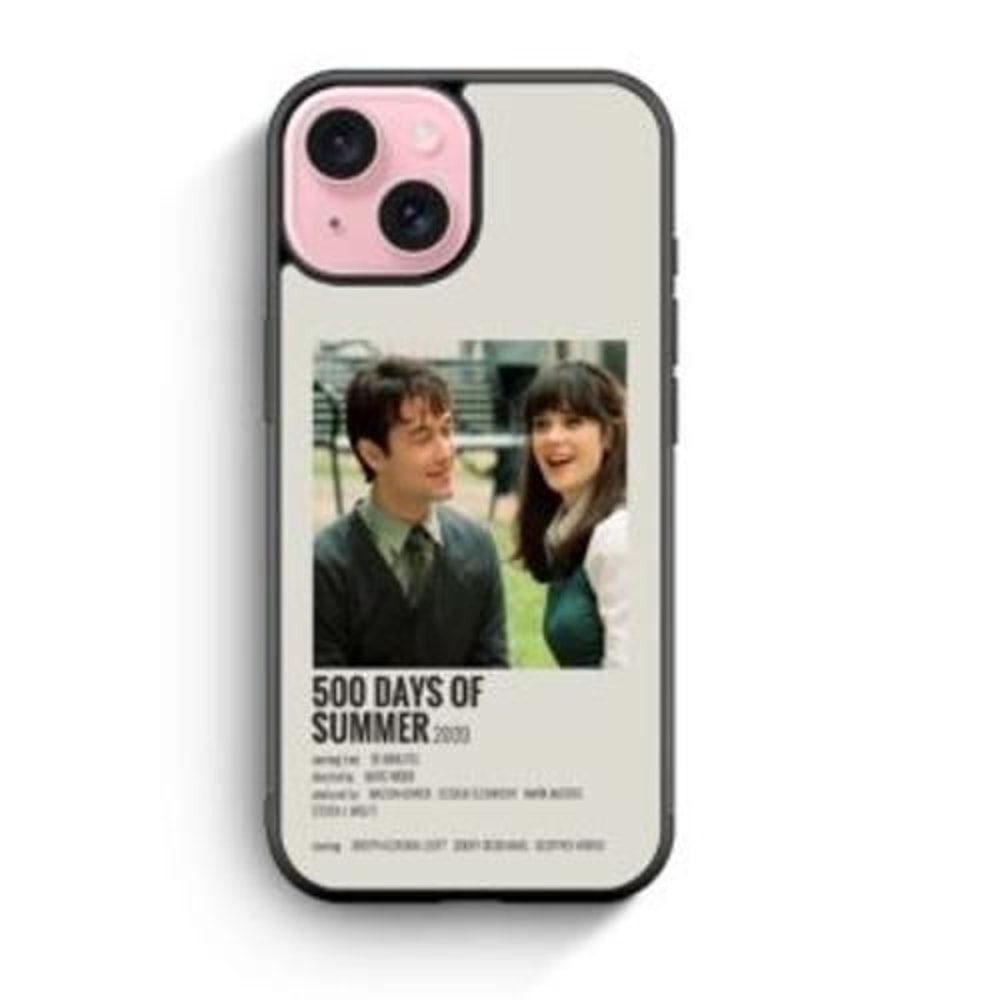 500 Days Of Summer Movie Poster Custom Slim Phone Case For IPhone Samsung Galaxy Google Pixel Cas 0