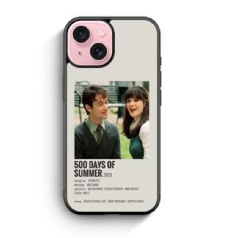 500 Days Of Summer Movie Poster Custom Slim Phone Case For IPhone Samsung Galaxy Google Pixel Cas 0