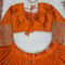 Orange Wedding Designer Party Wear Traditional And Floral Indian Sequence Work With Lehenga Blouse 4