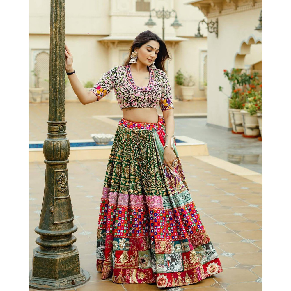 New Navaratri Festive Wear Indian Collection Dress For Women Wedding Dresses 0