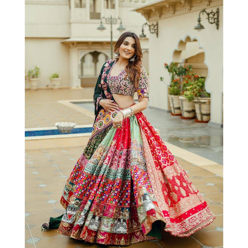 New Navaratri Festive Wear Indian Collection Dress For Women Wedding Dresses 3