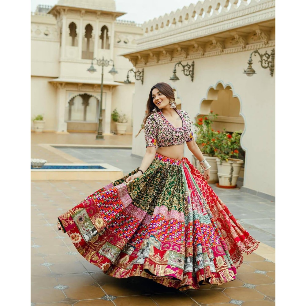 New Navaratri Festive Wear Indian Collection Dress For Women Wedding Dresses 4