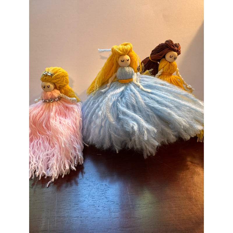 Disney Princess Handmade Yarndolls 0