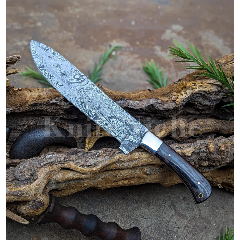 Kitchen Chef Knife Damascus Steel Carbon Hand Forged Anniversary Gifts Birthday Gift Father Day Gif 0
