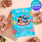 Lilo Stitch Pool Birthday Invitation Tropical Party Fun 4