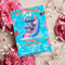 Stitch Angel Waterslide Pool Birthday Invitation Tropical Pool Party Invite Editable Canva Templ 2