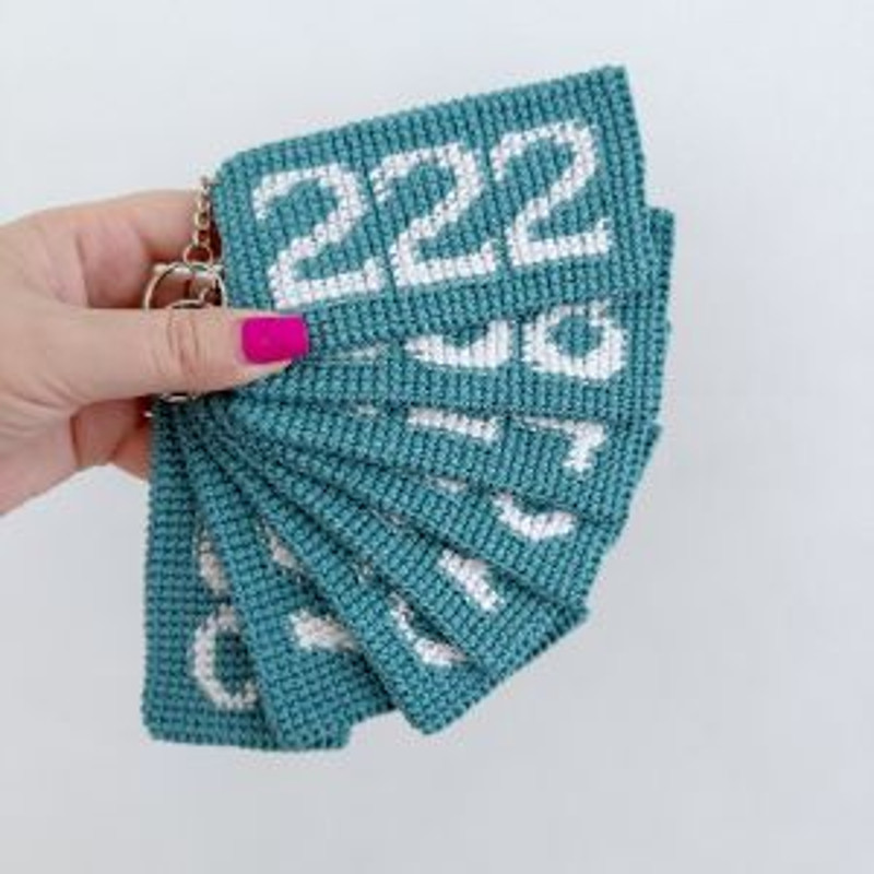 Player Numbers Crochet Pattern Inspired Squid Game Gift Fan Squid Game Crochet White Numbers Squid 2