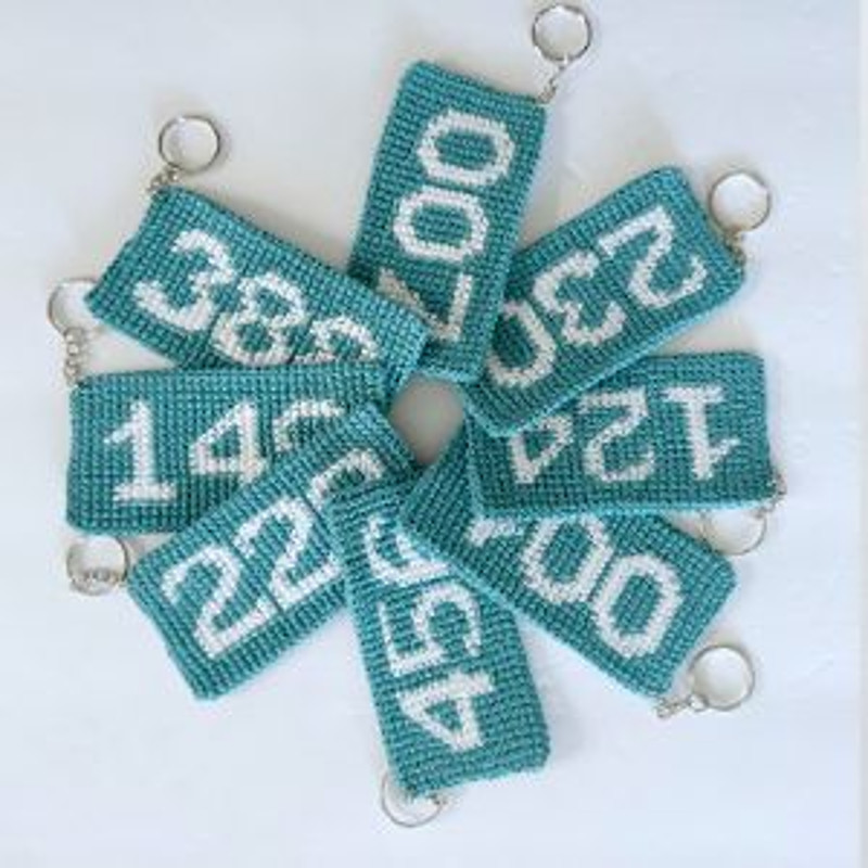 Player Numbers Crochet Pattern Inspired Squid Game Gift Fan Squid Game Crochet White Numbers Squid 3