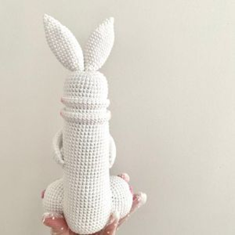 Cute Easter Bunny Penis Crochet Easy Pattern PDF Download Adult Sexy Toys Funny Easter Decoration R 4