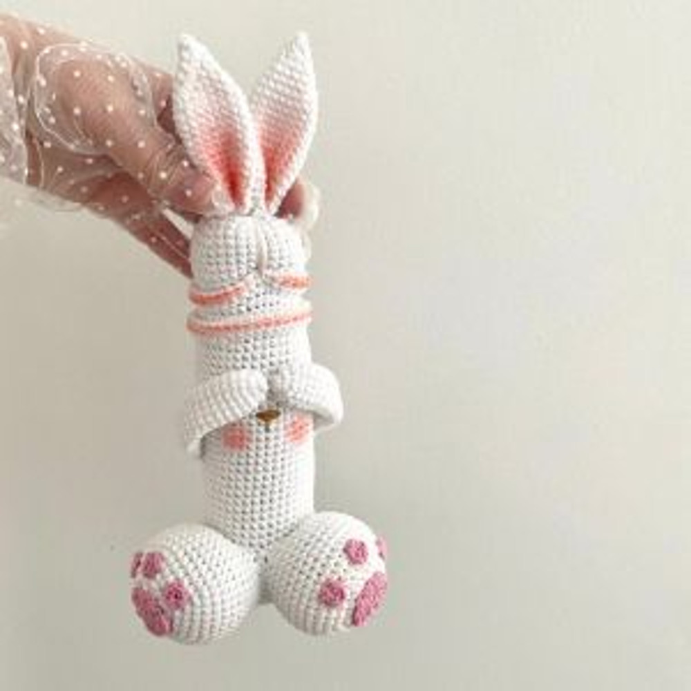 Cute Easter Bunny Penis Crochet Easy Pattern PDF Download Adult Sexy Toys Funny Easter Decoration R 7