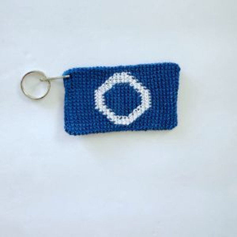 Red X Blue O Keychain Squid Game Inspired 2