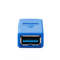 USB 30 Type A Female To Female Adapter Coupler Gender Changer Connector  BLUE 2