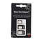 NANO TO MICRO STANDARD SIM CARD ADAPTER CONVERTER For IPHONE 4s 5 5C 5S TRAY PIN 1