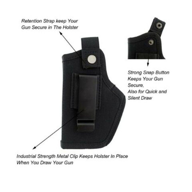 Universal Tactical Concealed Carry LeftRight Hand IWB OWB Gun Holster Pistol US 2