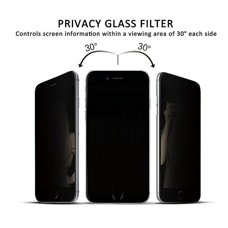 Privacy AntiSpy Privacy Screen Protector Film Shield For Apple IPhone 8 Plus 2
