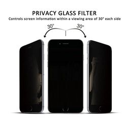 privacy anti-spy privacy screen protector film shield for apple iphone 7 plus