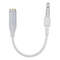Headphone Adapter For Apple IPhone 3G 3GS Recessed Jack 35mm Male Female White 0