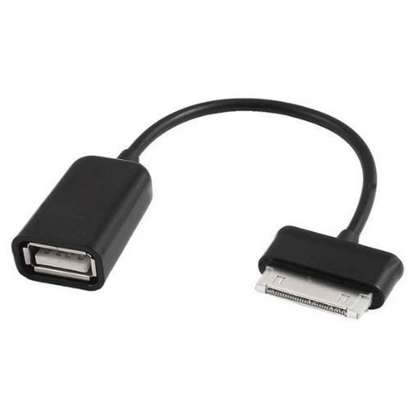 2 Pack OTG Cable 30pin To USB Female Host Adapter For Samsung Galaxy Tab 1 2 3 1