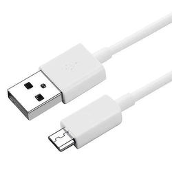 white usb sync data transfer charger cable cord for samsung galaxy tab 3 7.0 8.0