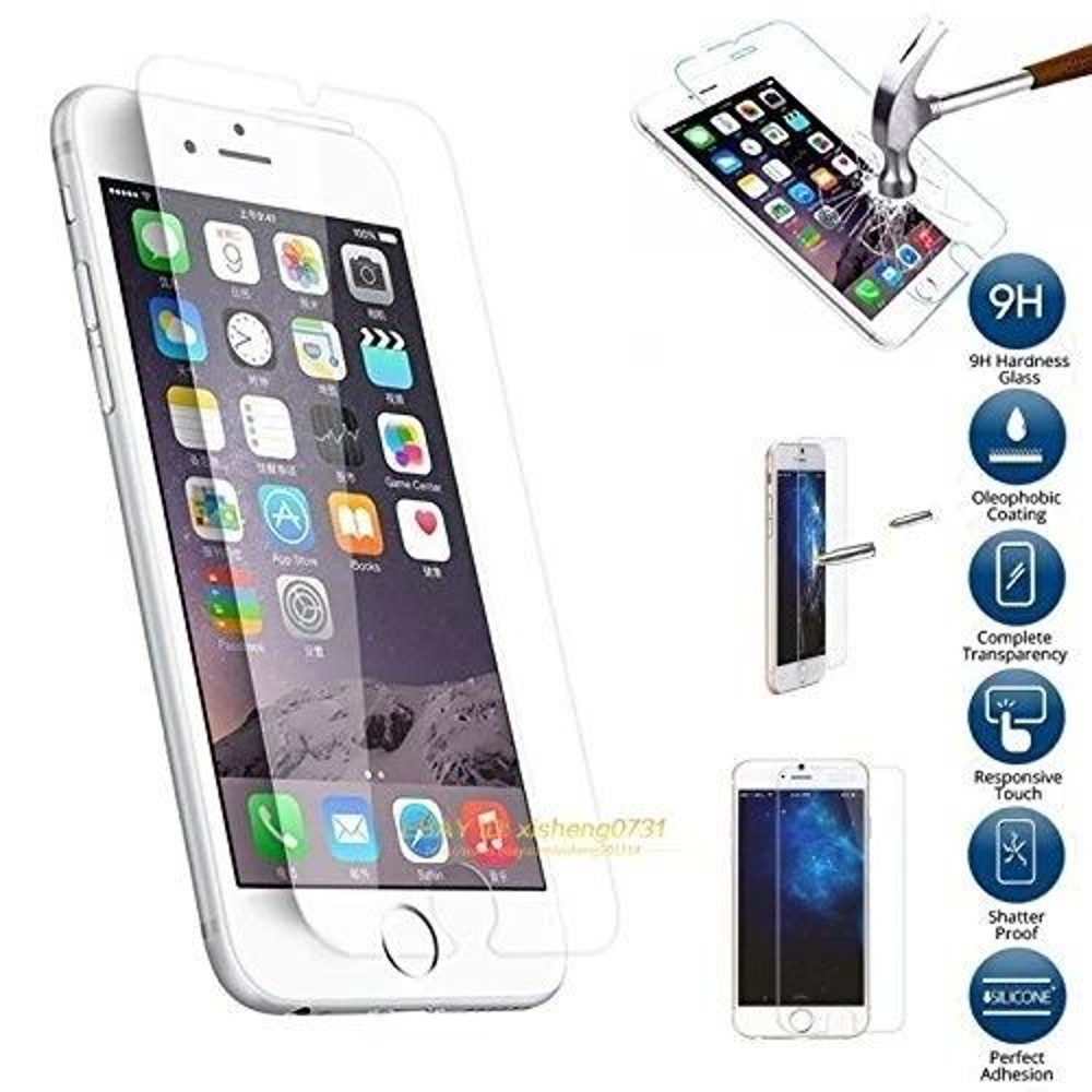 New Premium Real Tempered Glass Screen Protector For Apple 55 IPhone 7 Plus 1