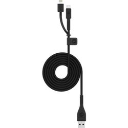 mophie switch-tip - charging / data cable kit - 4 ft - black - for apple