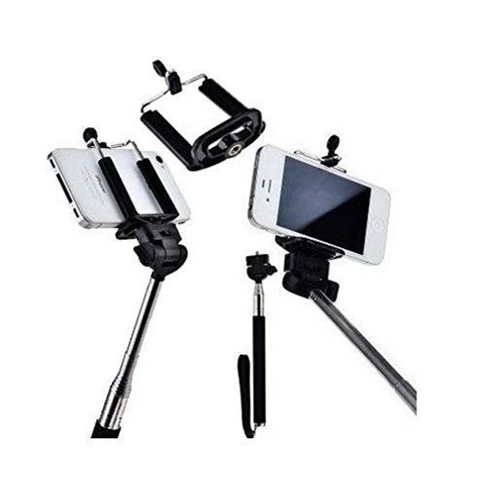 Extendable Self Portrait Selfie Handheld Stick Monopod For Samsung Galaxy Note 5 2