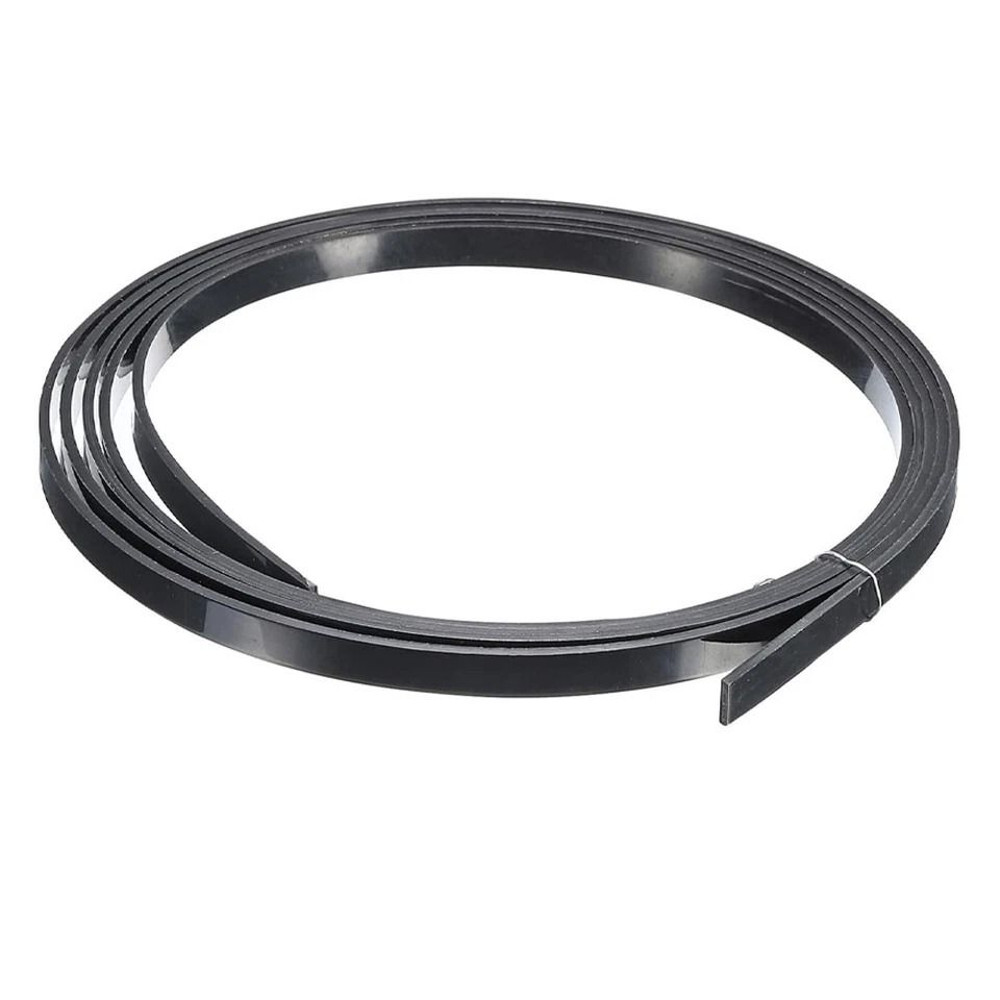 2x Black Guitar Binding Purfling Strips ABS Guitar Binding Strip 1650 5 15mm 1
