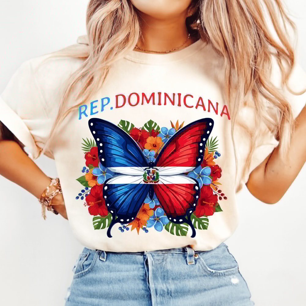 Dominican Woman I Am Shirt Design Png Digital Png Image For Dominican Republic Shirts Png DTFsublim 4