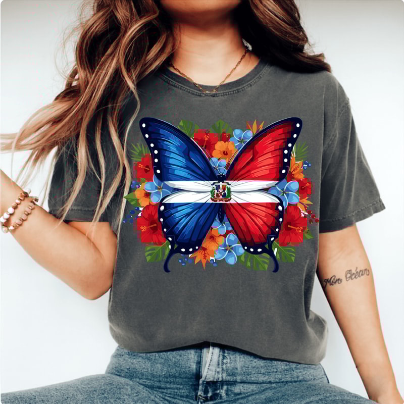 Dominican Woman I Am Shirt Design Png Digital Png Image For Dominican Republic Shirts Png DTFsublim 3