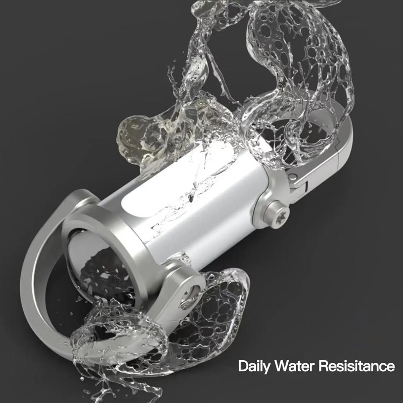 Outdoor Mini Flashlight With 1200 Lumen Brightness Rechargeable Type C Waterproof Keychain Light 4