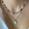 Colorful Beaded Freshwater Pearl Necklace For Women 1