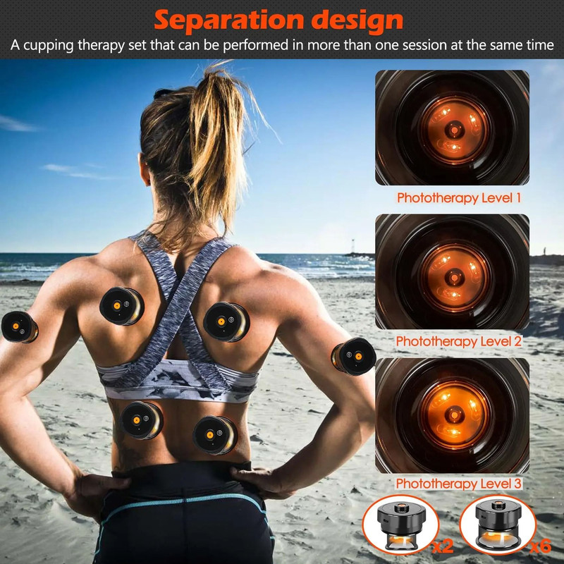 Electric Vacuum Cupping And EMS Body Massager 1
