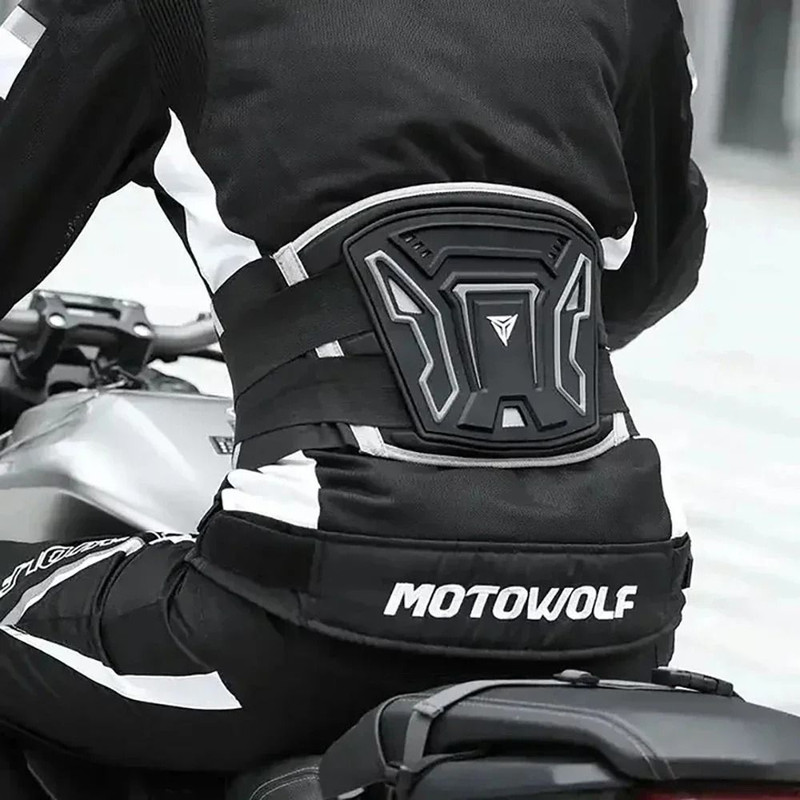 Adjustable Breathable Motorcycle Waist Protector Belt 0