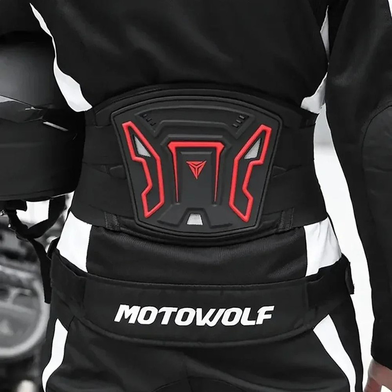 Adjustable Breathable Motorcycle Waist Protector Belt 2