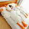 Big White Goose Plush Pillow Soft Toy For Bed Or Gift In Multiple Sizes 0