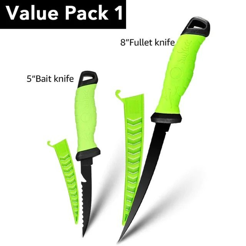 Stainless Steel Fishing Fillet Knife With Sheath For Boning Slicing And Sashimi 13