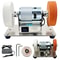 Electric Dual Head Grinder 100W Table Polisher For Coarse And Fine Metal Grinding 0