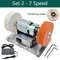 Electric Dual Head Grinder 100W Table Polisher For Coarse And Fine Metal Grinding 7