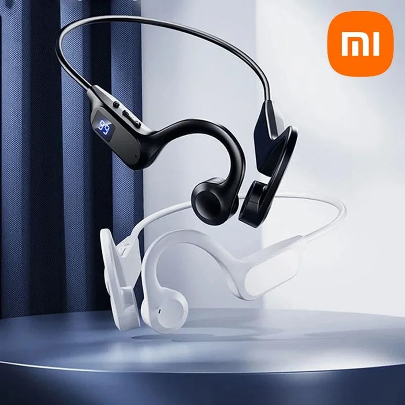 Bone Conduction Wireless Earphones With Mic For Running Swimming And Sport Use 5