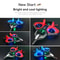 Remote Control Glider Jet Foam Plane With Lights For Outdoor Stunt Flying 4