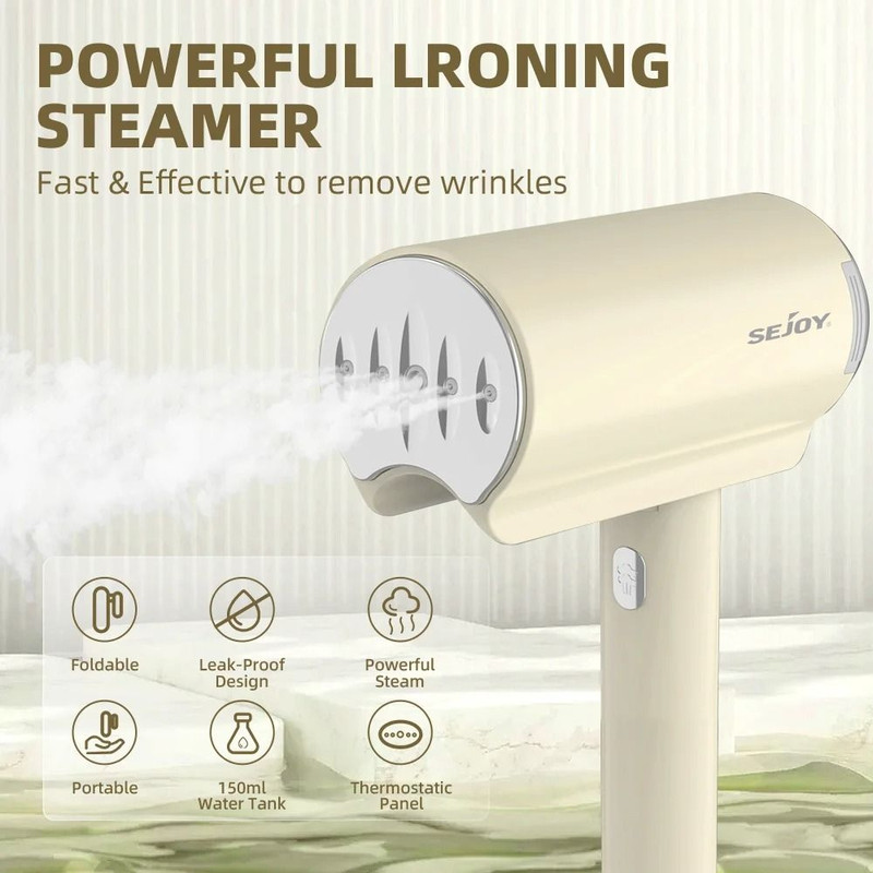Handheld Garment Steamer For Clothes With Fast Heating And Wrinkle Remover For Travel And Home Use 2