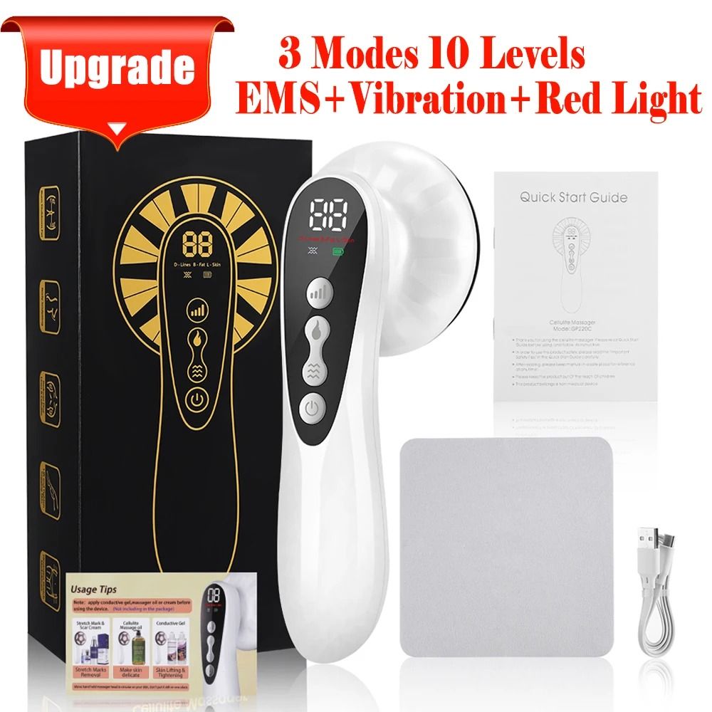 Electric Body Sculpting Massager For Fat Reduction On Belly Waist Legs And Arms 6