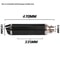 Universal Motorcycle Exhaust Pipe With Hexagonal Tip For Sport And Street Bike Modification 4
